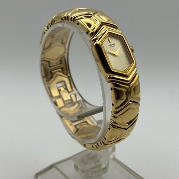 RARE AUTHENTIC VINTAGE SEIKO WATCH GOLD 270712 - Picture 6 of 15